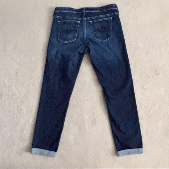 AG The Stilt Roll Up Cigarette Skinny Dark Wash - Picture 4 of 10